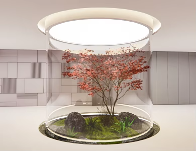 Modern Landscape Sketches Interior Landscape 3d model