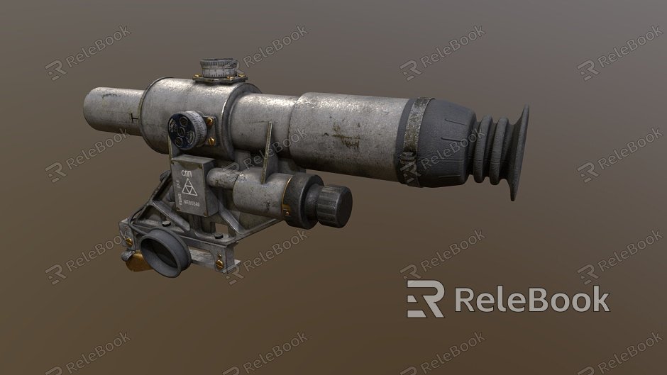 Russian machine gun sight model