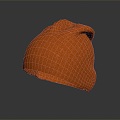 Modern Hat Line Hat Knitted Hat Warm Hat Student Hat 3d model