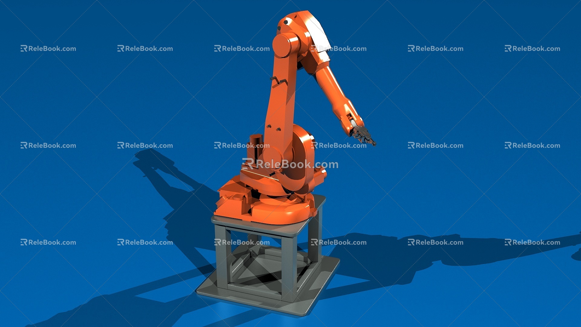 Industrial Robot Mechanical Arm Mechanical Arm Manipulator 3d model