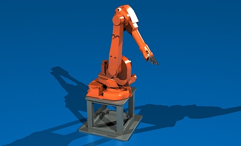 Industrial Robot Mechanical Arm Mechanical Arm Manipulator 3d model