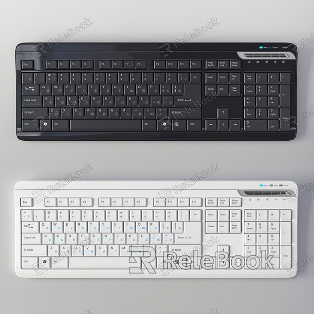 Keyboard model