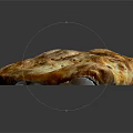 Perfectly Baked Golden Brown Stuffed Turnover With Flaky Crust Crispy Surface And Savory Fillings