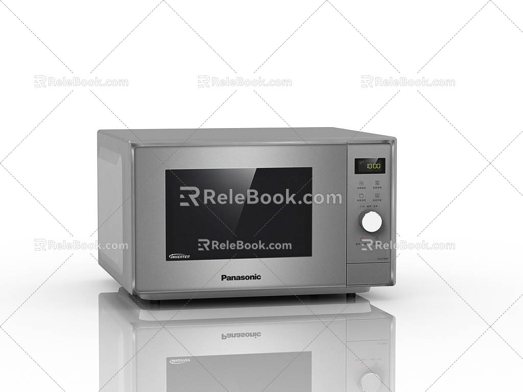 Microwave oven 3d model