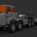 Military Weapon Launcher System Mounted On Heavy Duty Multi Wheel Truck