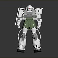 Mech Warrior Mech Soldier Machine Battlearm Mechanical Battlearm Machine Fighter Robot 3d model