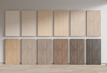 Modern wall panel wood veneer wall panel wall panel wall panel wall panel wood board 3d model