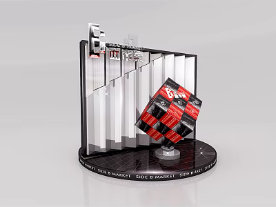 Modern Meichen Pus-in Meichen 3d model