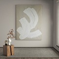 modern decorative painting 3d model