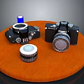 Modern Camera DSLR Camera Card Machine Digital Camera 3d model