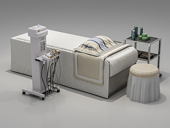 Modern Beauty Bed 3d model