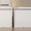 POLIFORM Smart Roller Cabinets With Intelligent AVL White Design Wooden Wall Floor Interior