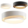 Modern Round Ceiling Light in Multiple Colors for Indoor Home Decoration