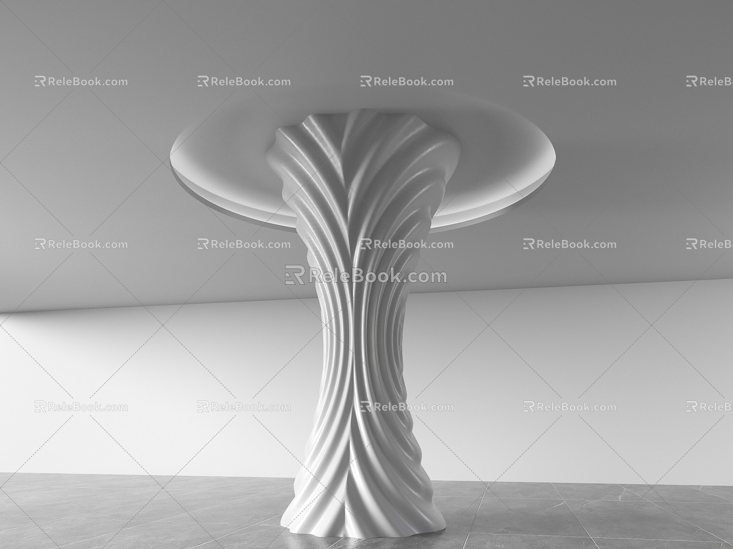 Modern Column 3d model