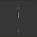 Modern Tactical Rifle With Rail System Detachable Magazine And Ergonomic Grip