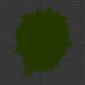 Lush Weeping Green Plants Surrounding Silhouette Of People Garden Feature
