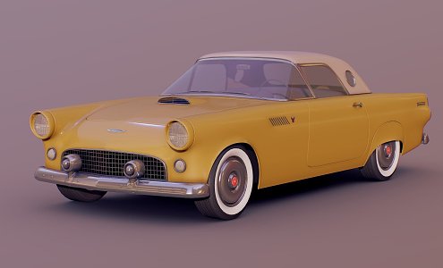 Ford Thunderbird 3d model