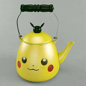 Modern Cartoon Kettle Pikachu Kettle Hot Water Kettle Tea Kettle 3d model