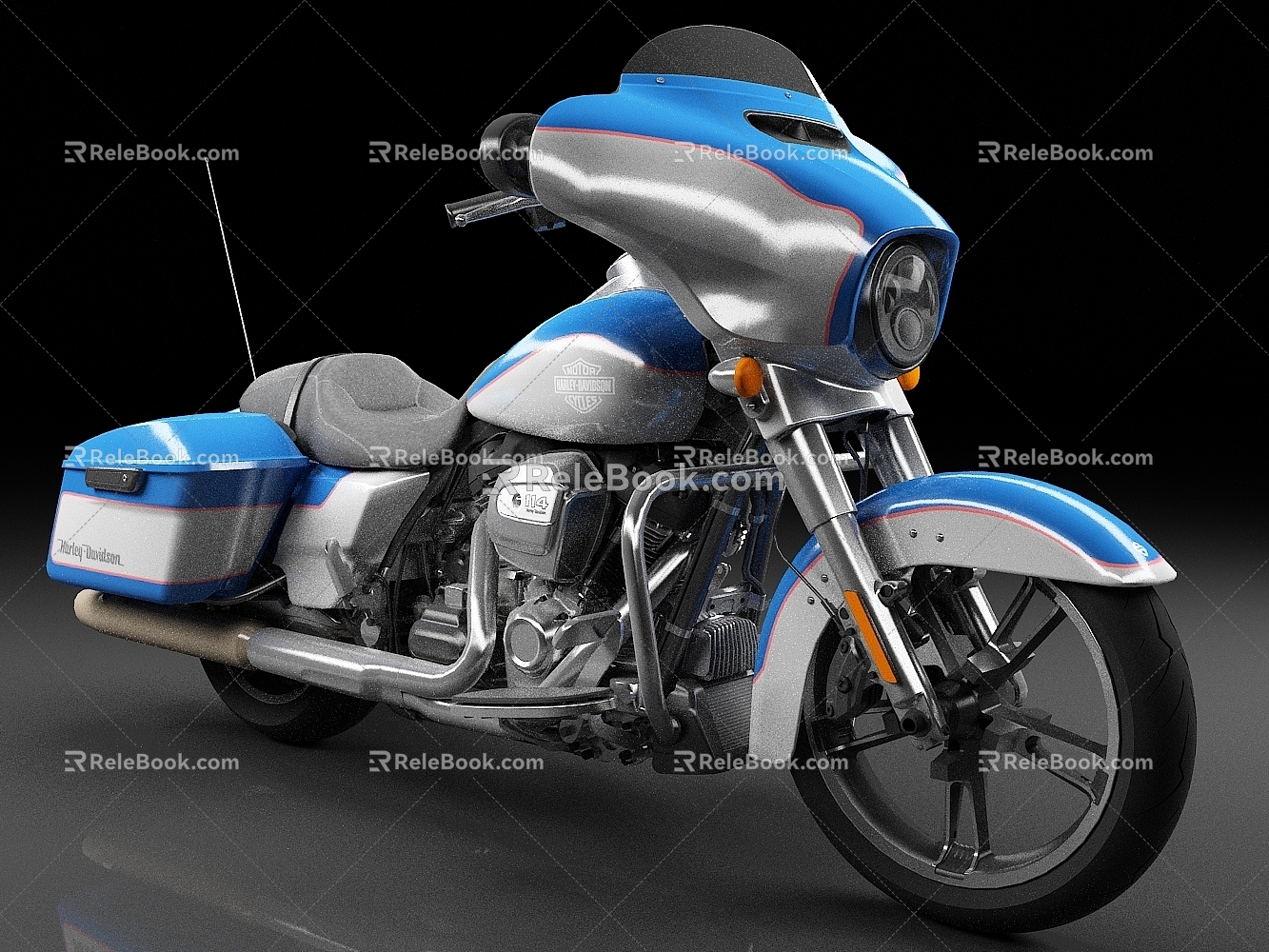 Motorcycle Motorcycle Heavy Motorcycle 3d model