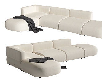 Modern Multiplayer Sofa 3d model