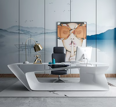 modern office chair office chair 3d model