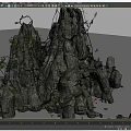 Mine cave mining cave ore cave game lowpoly39301461 3d model