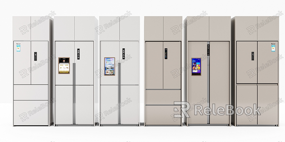 Modern refrigerator double door refrigerator model