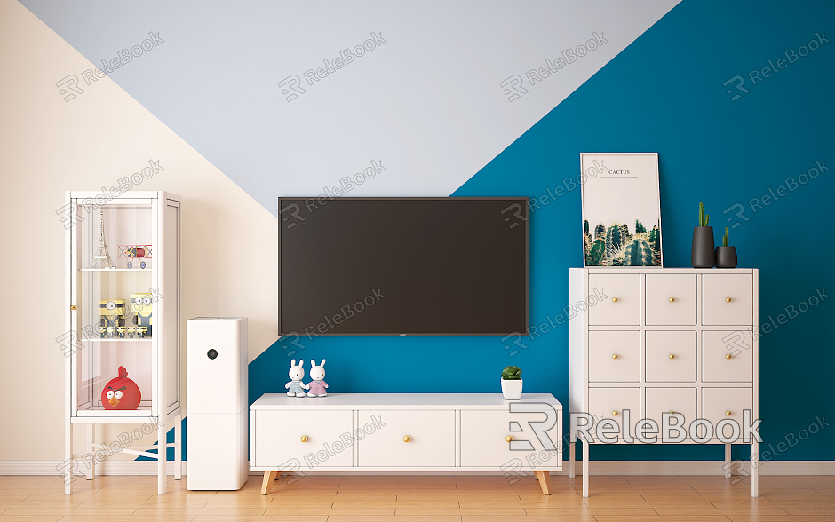 Nordic TV cabinet model