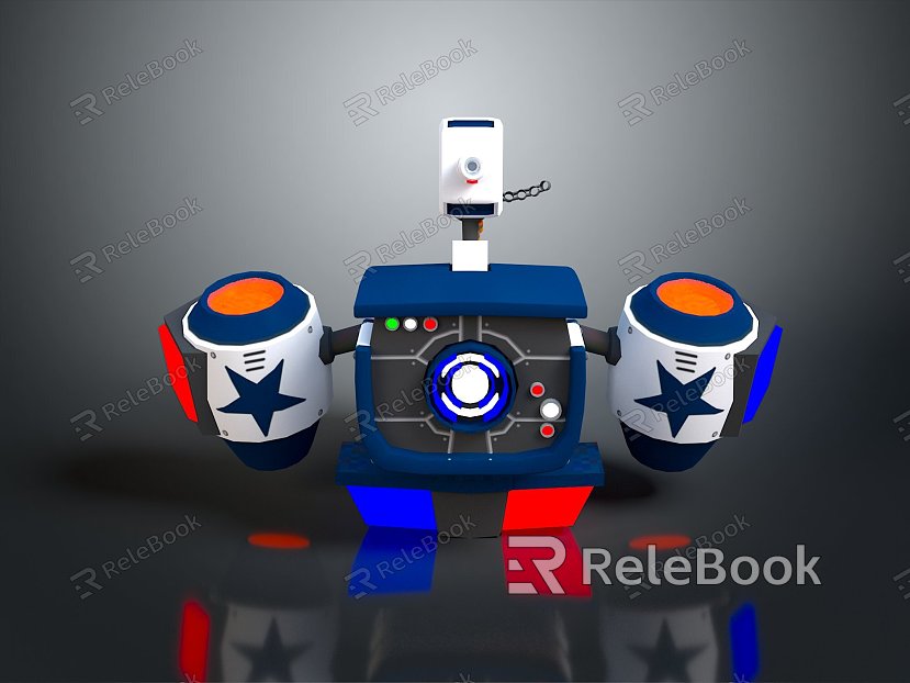 Robot Robot Assistant Small Robot Robot Butler Robot Butler Figure Game Figure model