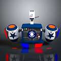 Robot Assistant Small Robot Butler Robot Butler Figure Game Figure 3d model