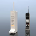 Vintage Motorola Mobile Phones With Classic Design And White Black Colors