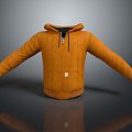 Sweater Casual Wear Hoodie Spring and Autumn Clothing Hoodie Rustic Clothing Cold-proof Clothing Sweatshirt Casual Shirt 3d model