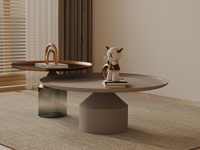 Modern coffee table model