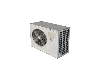 Air conditioning external unit 3d model