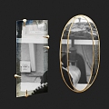 Modern Mirror 3d model