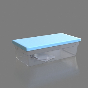 Transparent Storage Box Storage Box Storage Box Plastic Storage Box 3d model