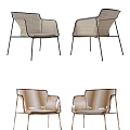 Modern Leisure Chairs With Mesh And Transparent Acrylic Design Black Gold Metal Frames