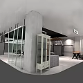 GUYS&SOUL Clothing Store Interior Design With Display Racks And Wooden Table