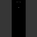 Black Standing Water Dispenser With Digital Display As Modern Kitchen Appliance