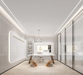 Modern Studio 3d model