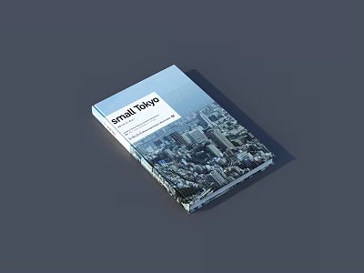 Small Shop Themed Book Cover Design With Urban Cityscape 3d model