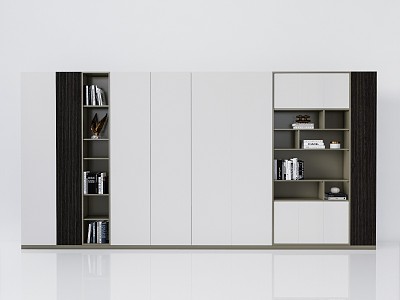 Modern Bookcase Bookshelf model