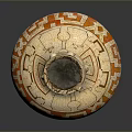 Traditional Handcrafted Sculpture Carving Ceramic Vase With Intricate Geometric Patterns Decorative Art Piece