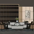 Quiet Reception Area VIP Reception Room Reception Room 3d model