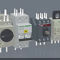 Industrial Equipment Circuit Breakers Switches By Schneider ABB With Knobs Buttons Current Ratings