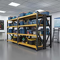 Heavy Duty Industrial Metal Shelving Rack For Warehouse Workshop Hardware Tool Storage Organization