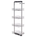 Stainless Steel Pull Out Basket Storage Rack for Kitchen Cabinets with Multi Tier Shelves
