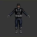 Police officers, civilian police, security, security, soldiers, soldiers, warrior figures 3d model