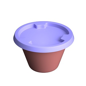 Milk tea milk tea cup 3d model