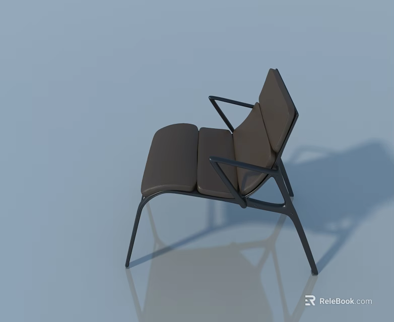 Modern Hinged Door Design For Interior With Smooth Surface And Durable Material 3d model